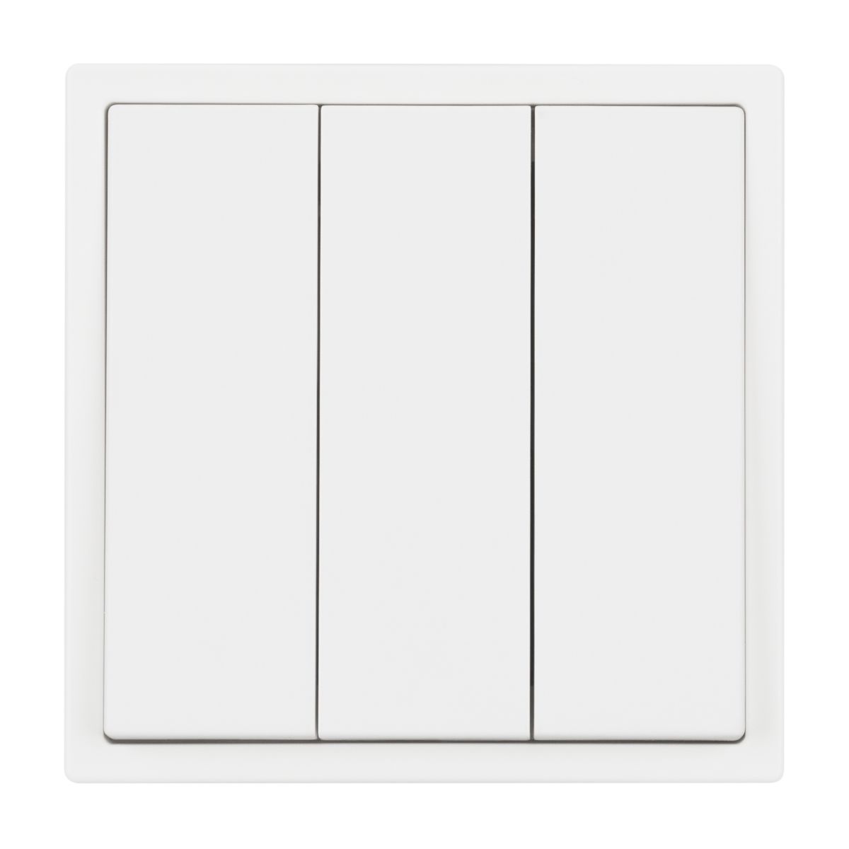 Механизм выключателя трехклавишный непроходной Arlight SWT-NOBE-MK03-SFPL-WH (230V, 10A) (Белый кварц) 061801