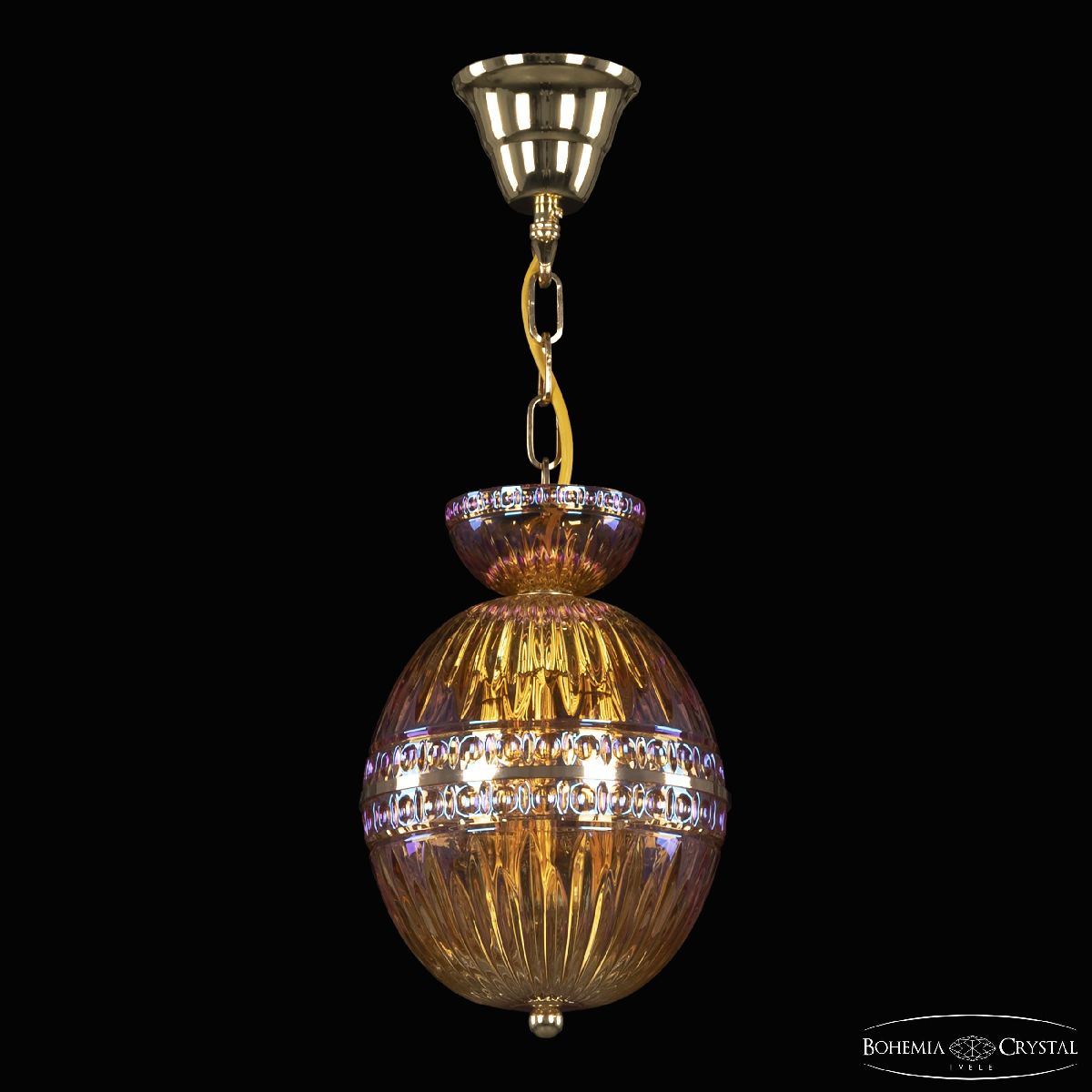 Подвесной светильник Bohemia Ivele Crystal 5480/18 G Shampan/M-1G