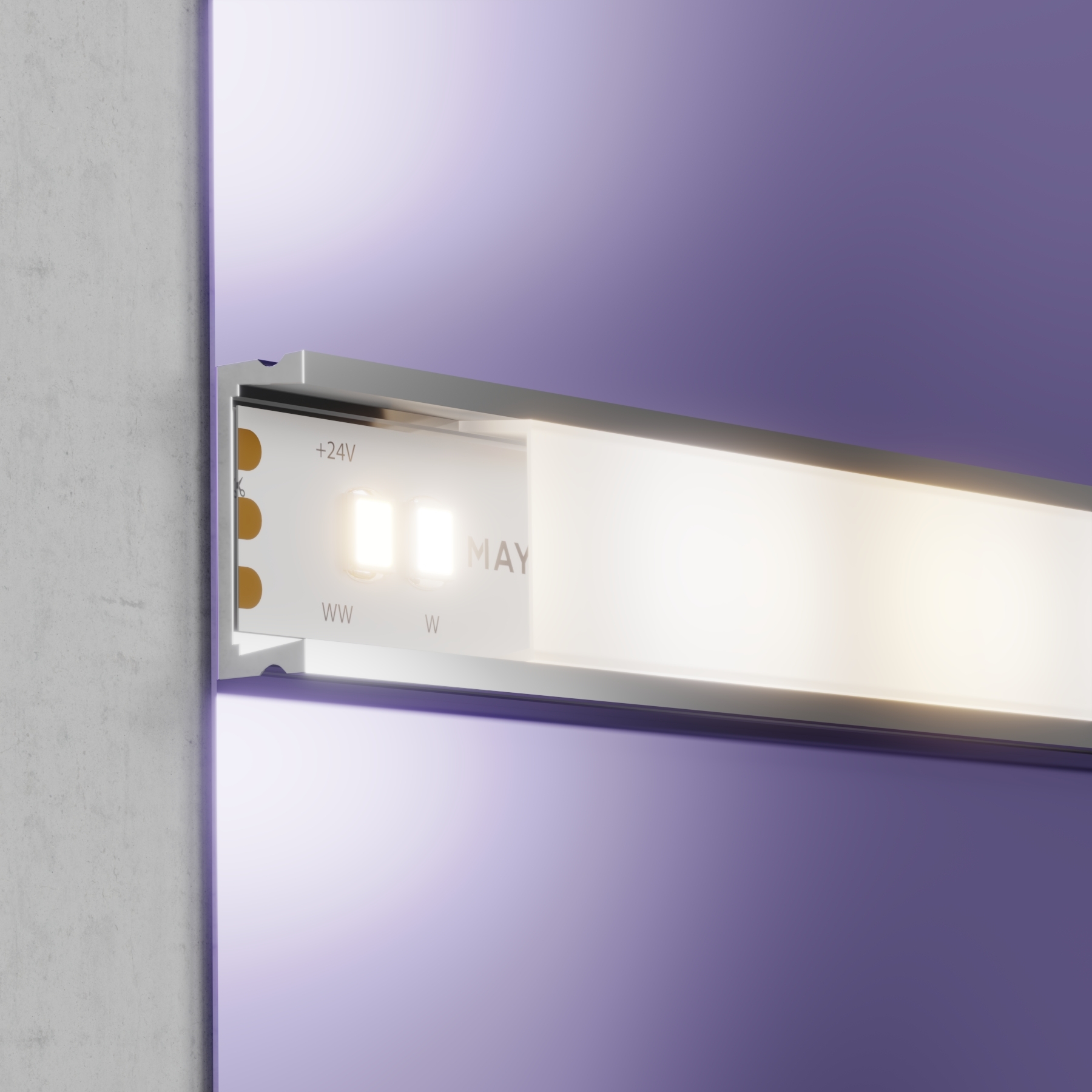 Светодиодная лента Maytoni Technical Led strip 24В 2835 19Вт/м MIX 5м IP20 20041