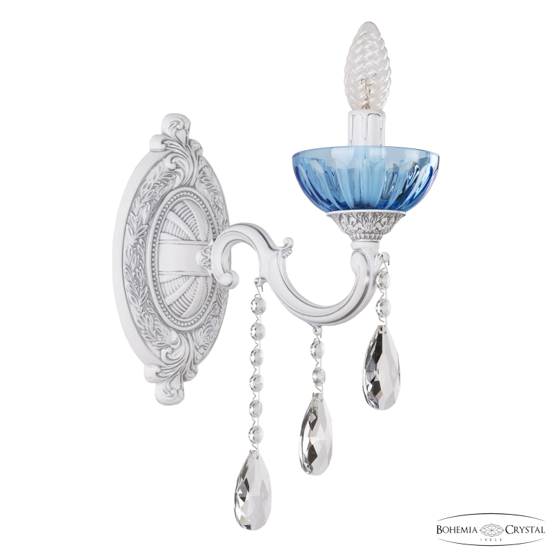 Бра Bohemia Ivele Crystal AL7801B10/1/175 B WMN P Aquamarine/M-1H