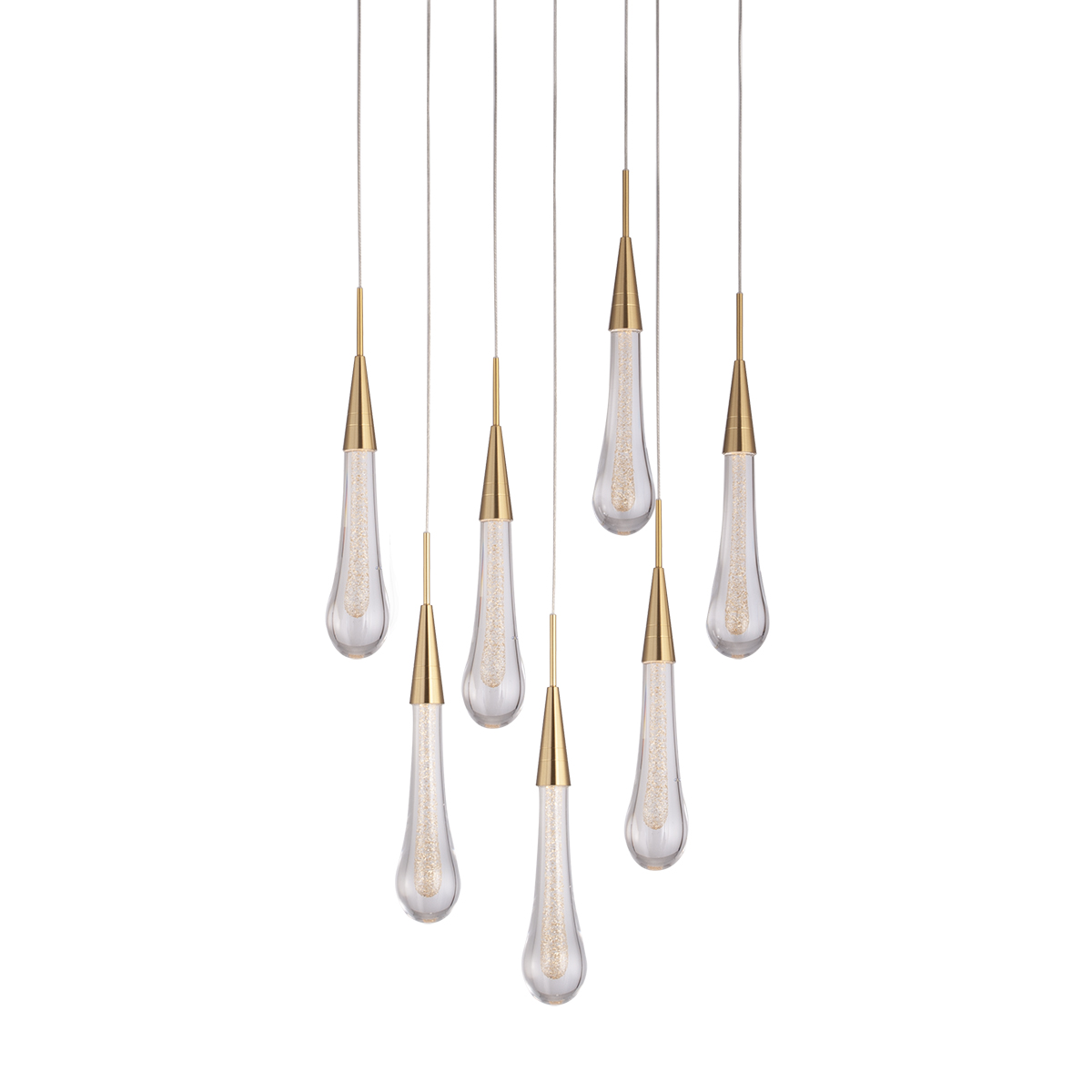 Подвесная люстра DeLight Collection Pour MD2060-7A br.brass