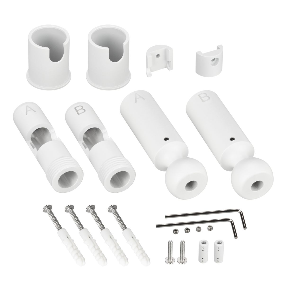 Крепление Arlight ARL-WAVE-1815-S-2-ENDCAP White (Металл) 057584