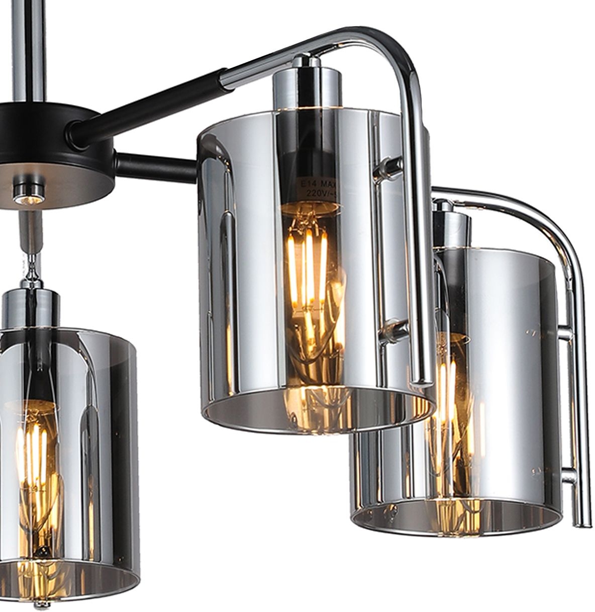 Люстра на штанге Escada Elegant 671/5P Chrome