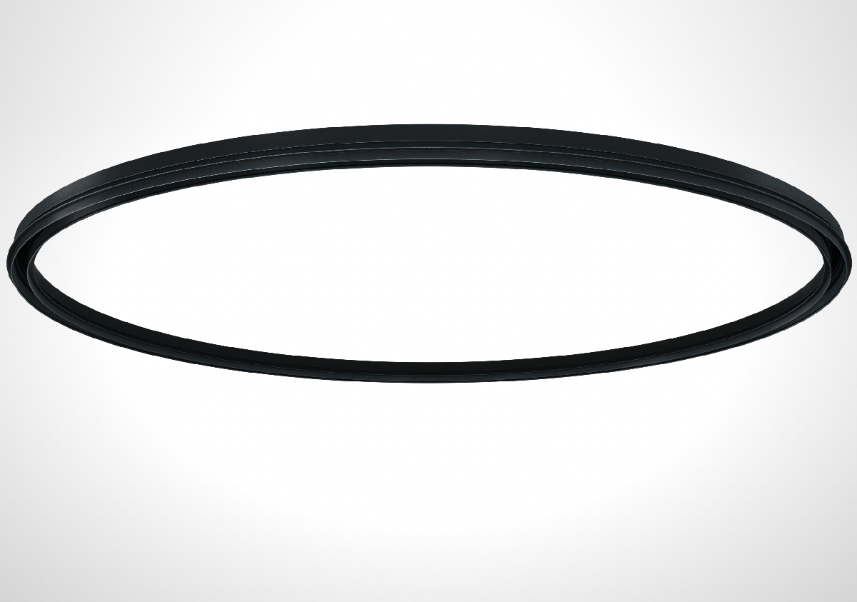 Кольцевой магнитный шинопровод iLedex Vision R 4822-1500-BK