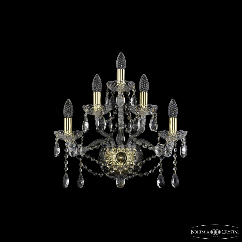 Бра Bohemia Ivele Crystal 1413B/2+2+1/165 G