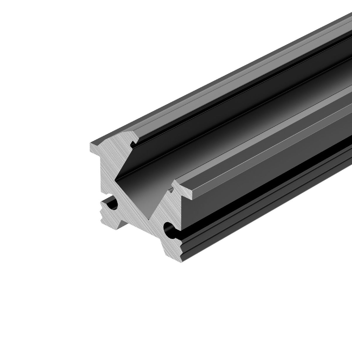 Профиль Arlight SL-BEVEL-H12-F13-2000 ANOD BLACK 043749