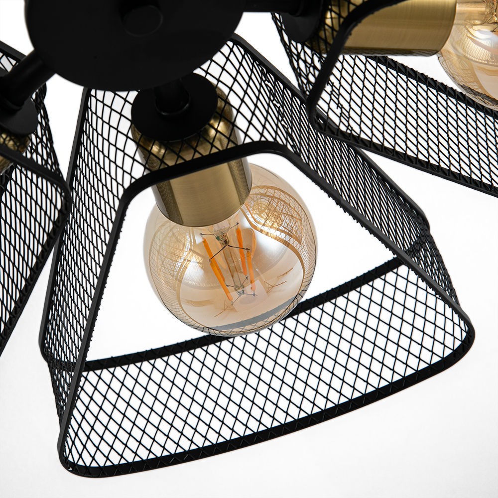 Люстра на штанге Arte Lamp Maasym A7044PL-6BK