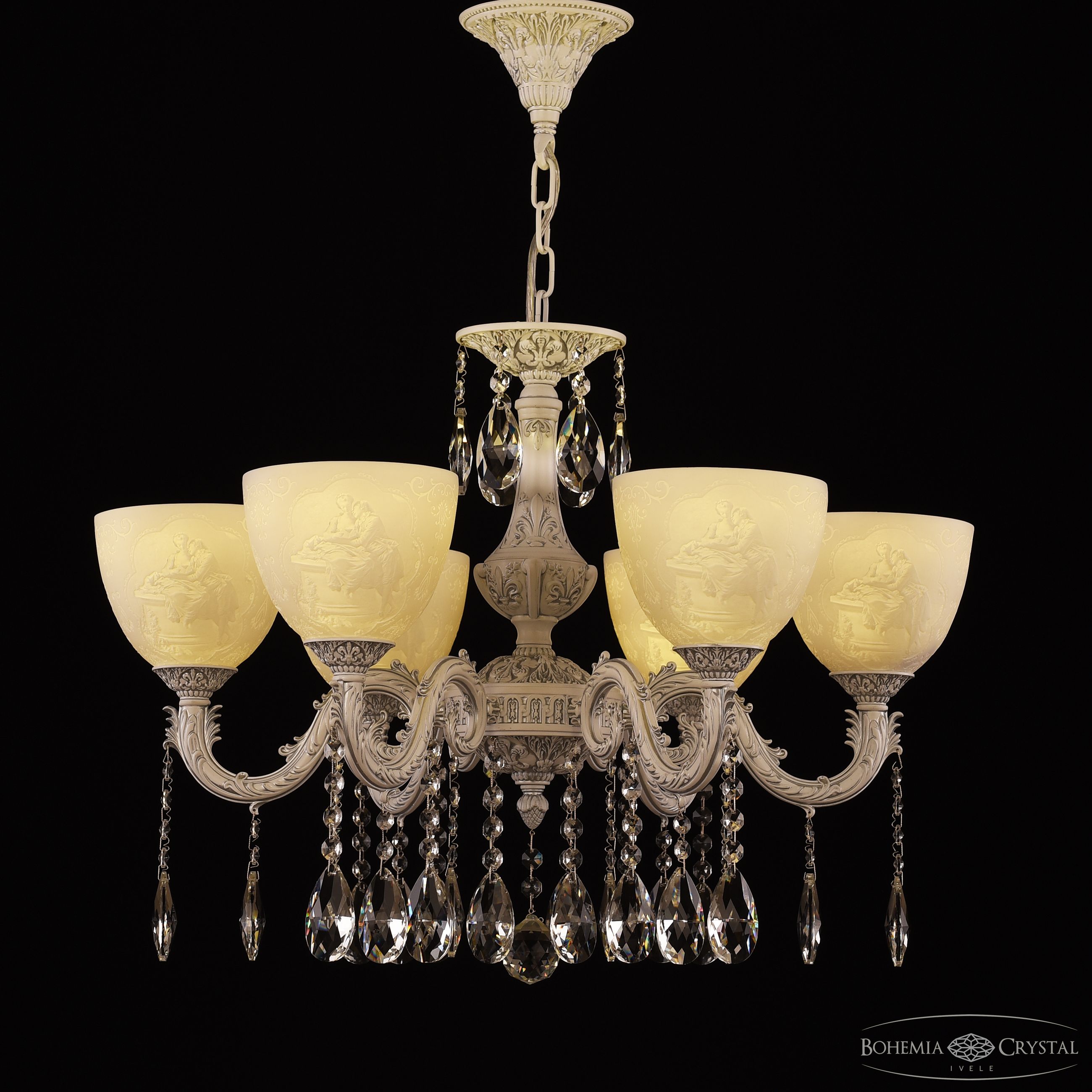 Подвесная люстра Bohemia Ivele Crystal AL79101/6/175 A WMN P1 U Pair