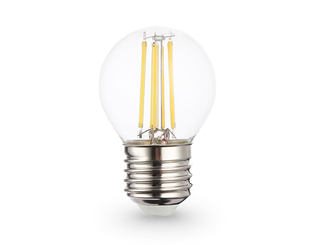 Филаментная светодиодная лампа Ambrella Light Bulbing E27 15W 4000K шар 451524