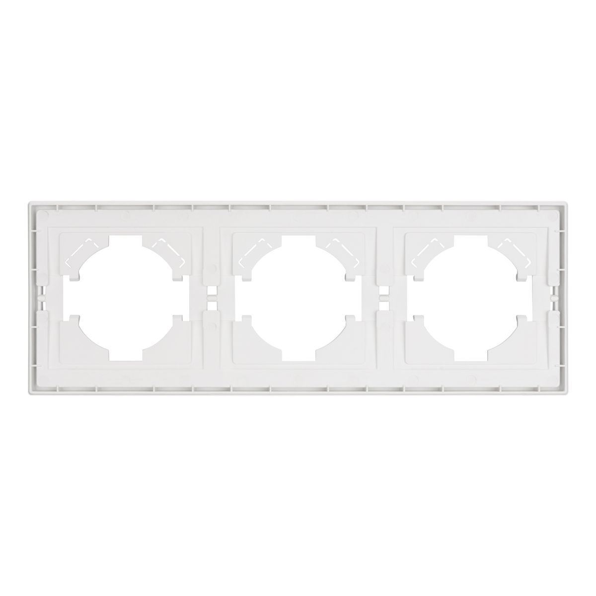 Рамка пластиковая на 3 поста Arlight FRM-TENDO-SFPL-3-GD 054651