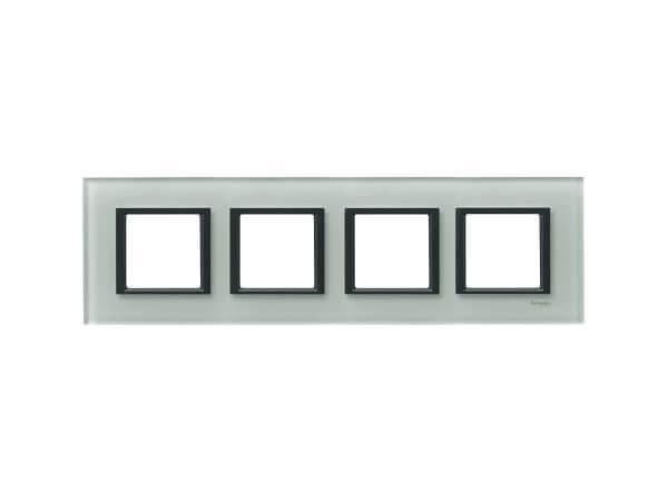 Рамка 4-постовая Schneider Electric Unica Class MGU68.008.7C3
