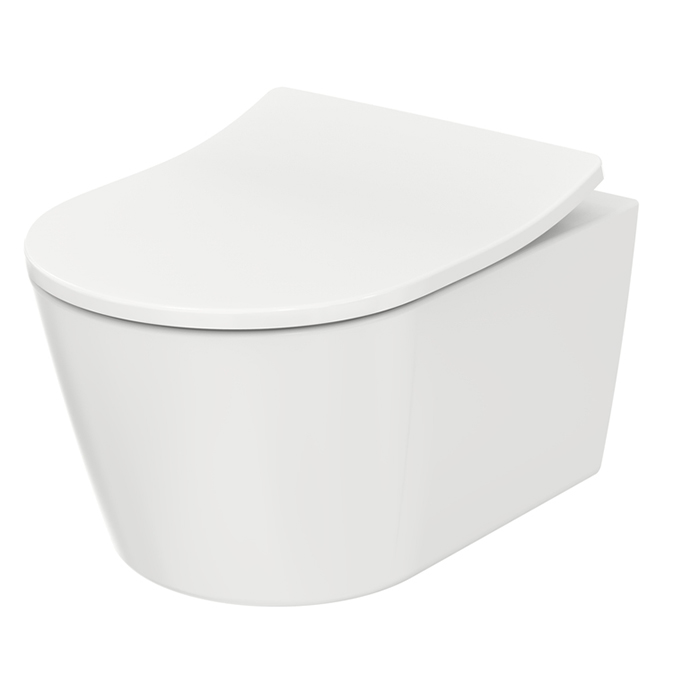 TOTO RP Унитаз напольный 38x64см, безободковый, Tornado, сиденье Slim микролифт, цвет: белый