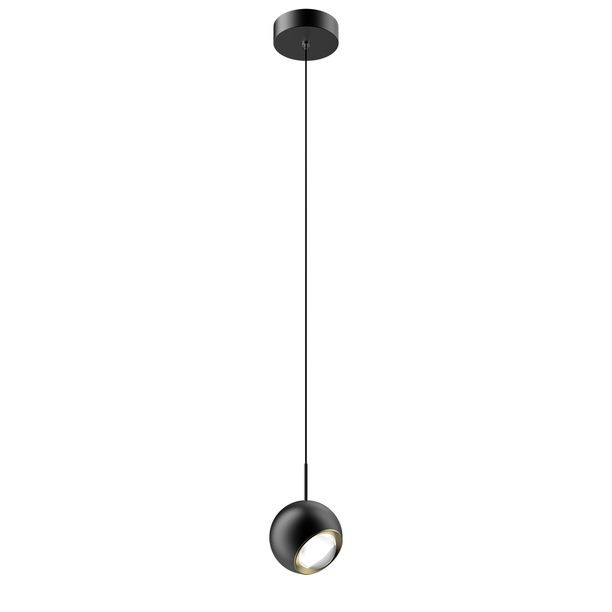 Подвесной светильник DeLight Collection MD2826-1B black/gold
