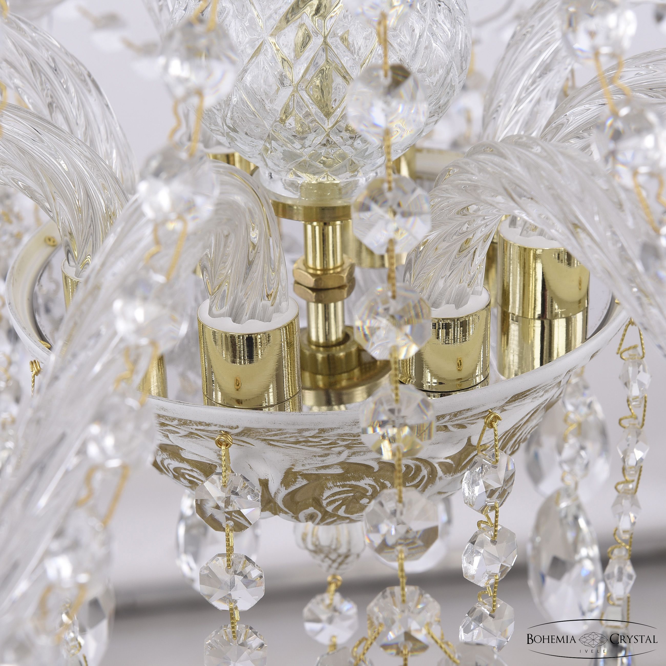 Подвесная люстра Bohemia Ivele Crystal AL16313/8/240 WMG