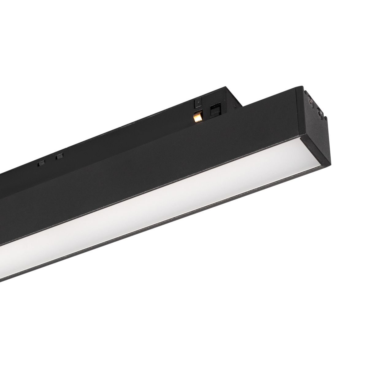 Трековый магнитный светильник Arlight MAG-ORIENT-FLAT-L350-12W Warm3000 (Черный, 100 deg, 48V, DALI) (IP20 Металл) 056154(1)