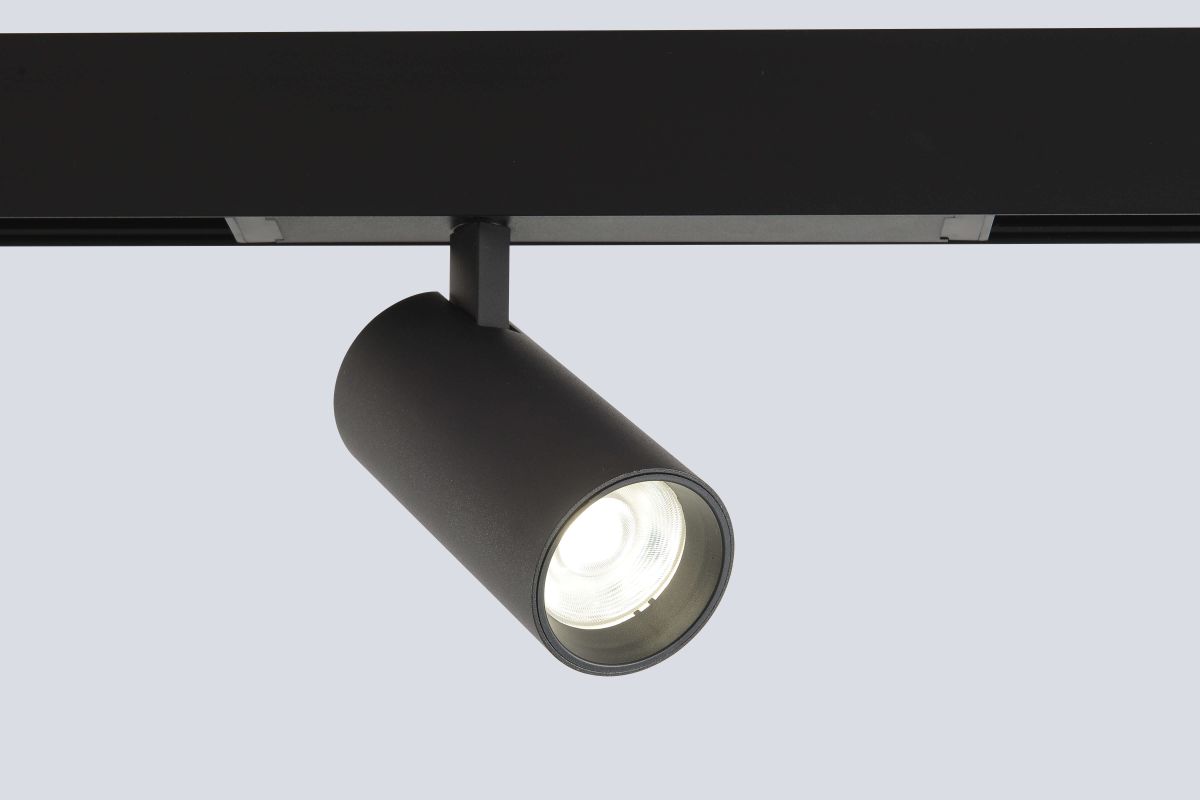 Трековый светильник Crystal Lux Space 220 CLT 0.35 003 18W BL 4000K
