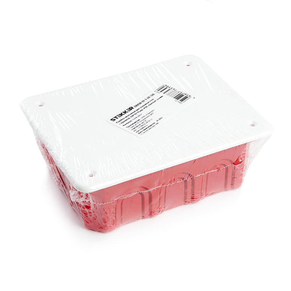 Коробка монтажная Stekker EBX30-01-1-20-120 49005