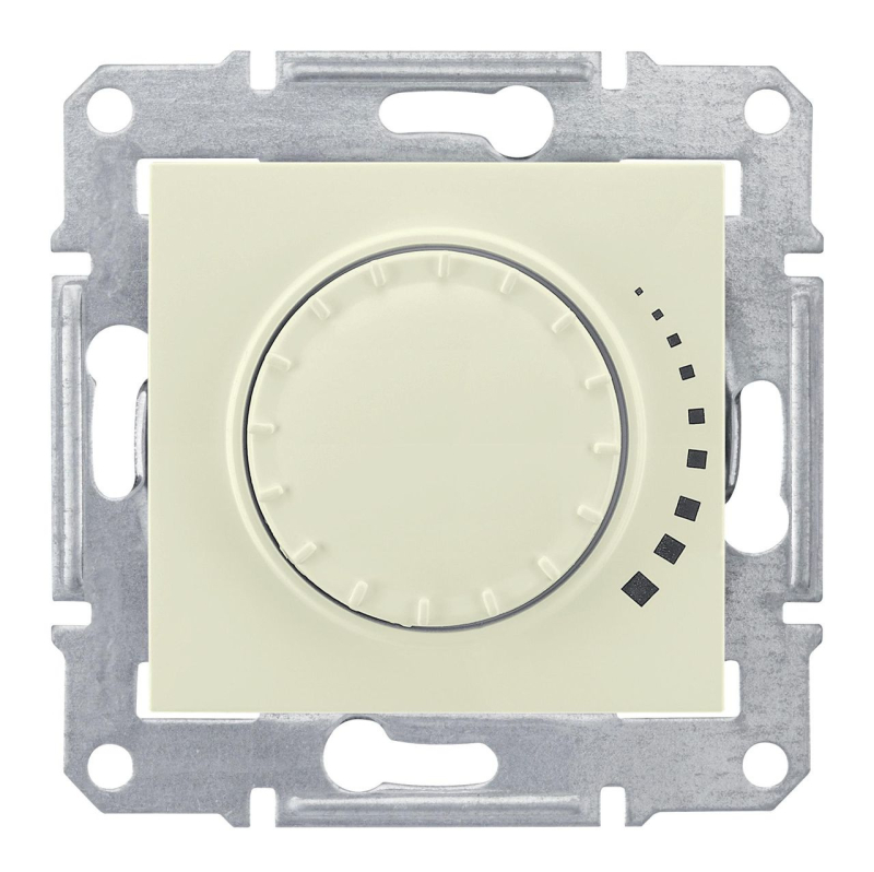 Диммер поворотный емкостный проходной Schneider Electric Sedna 25-325W SDN2200747