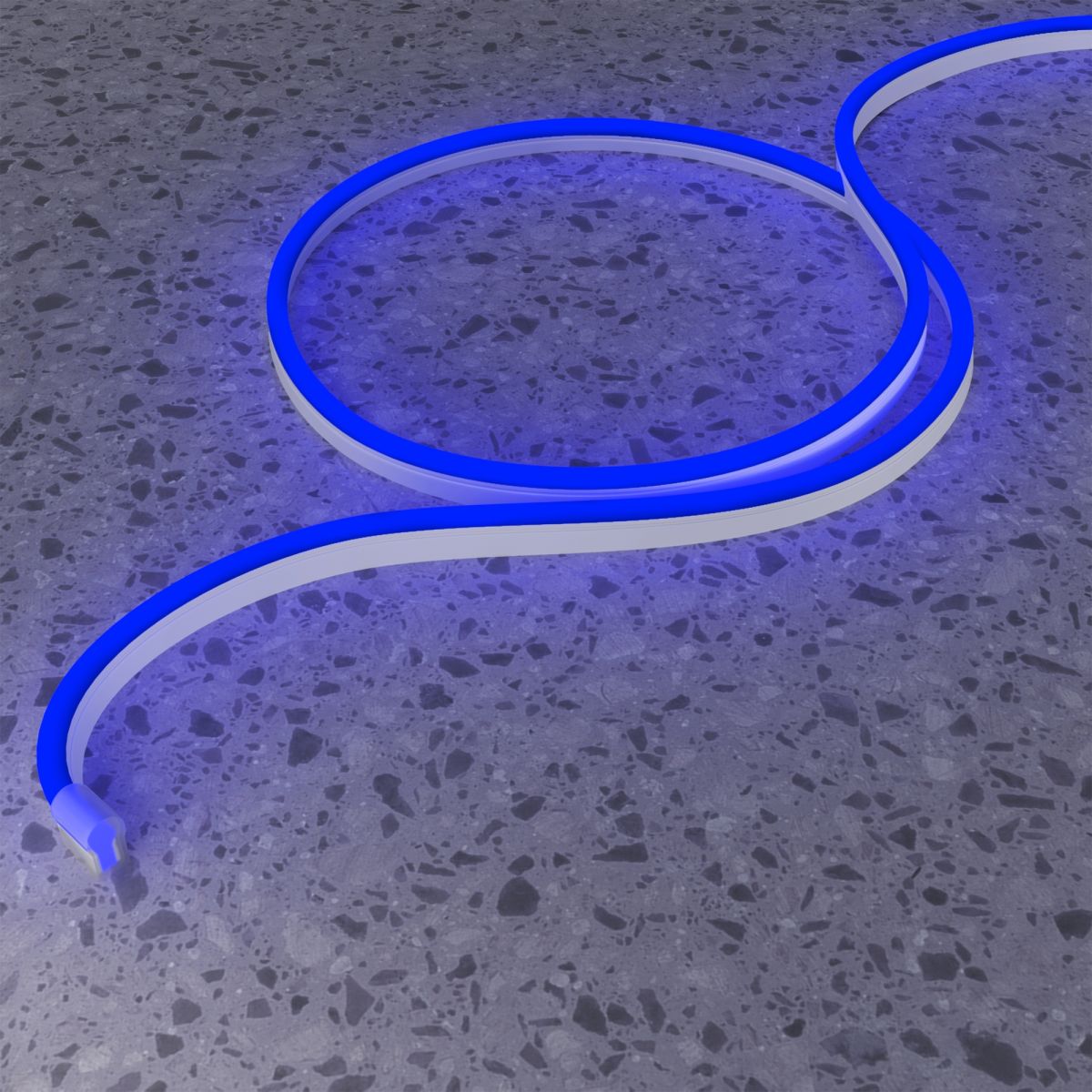 Гибкий неон Maytoni Led Strip 25x13 220В 8Вт/м Blue IP65 50м 201235