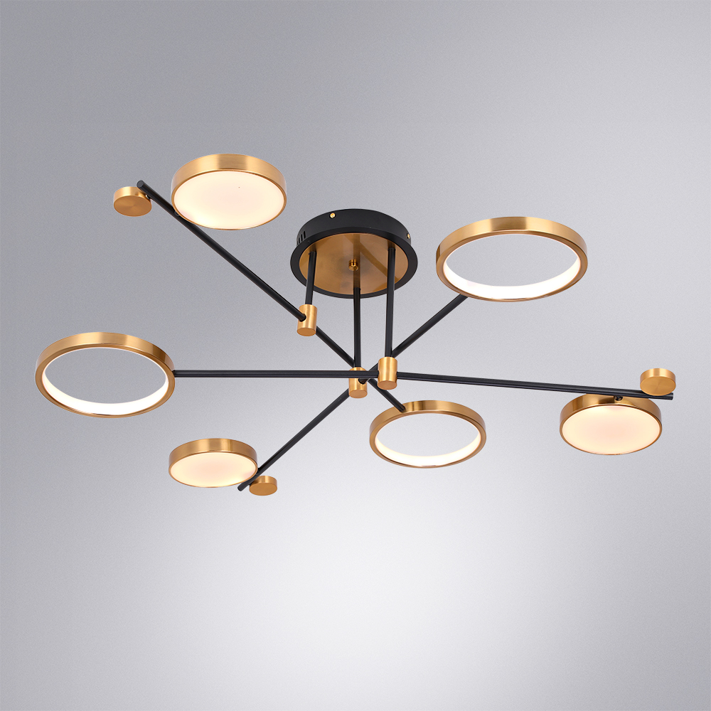 Люстра на штанге Arte Lamp Holly A1364PL-6PB