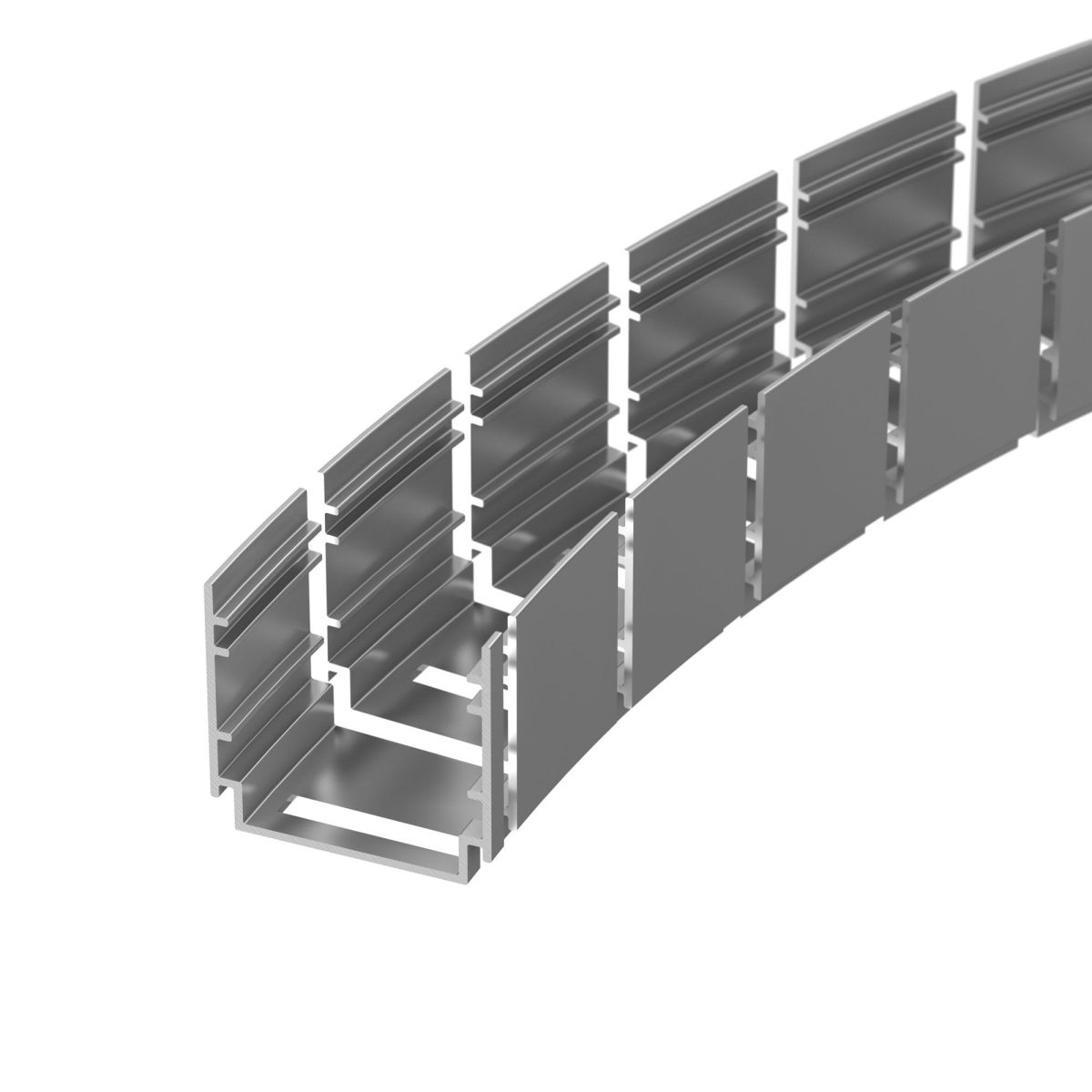 Профиль Arlight LINE-3535-BENT-SIDE-2000 ANOD 055738