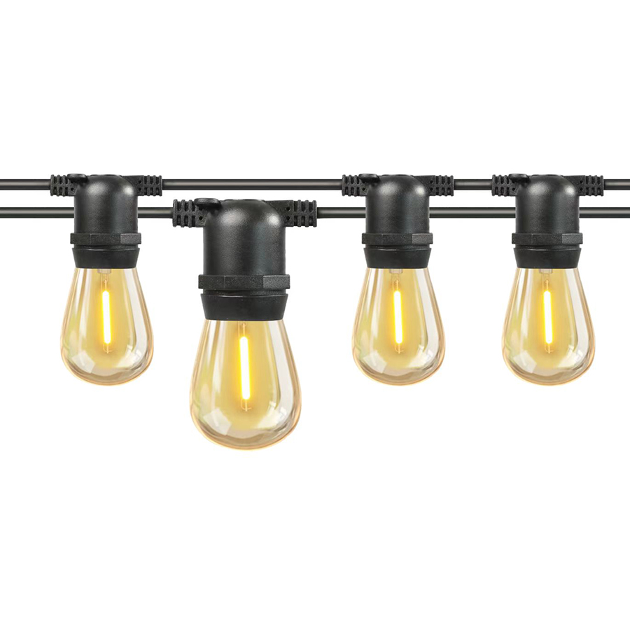 Гирлянда Белт Лайт General Gen-Beltlight-10M-20E27-IP65 Black 663003