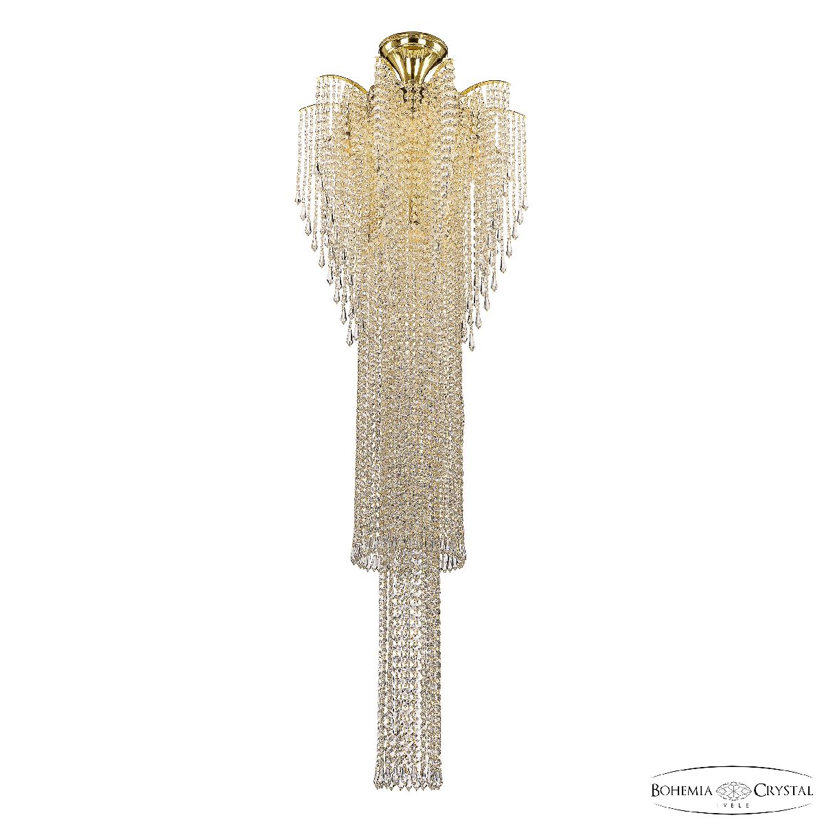 Каскадная люстра Bohemia Ivele Crystal 77321/50-150 G