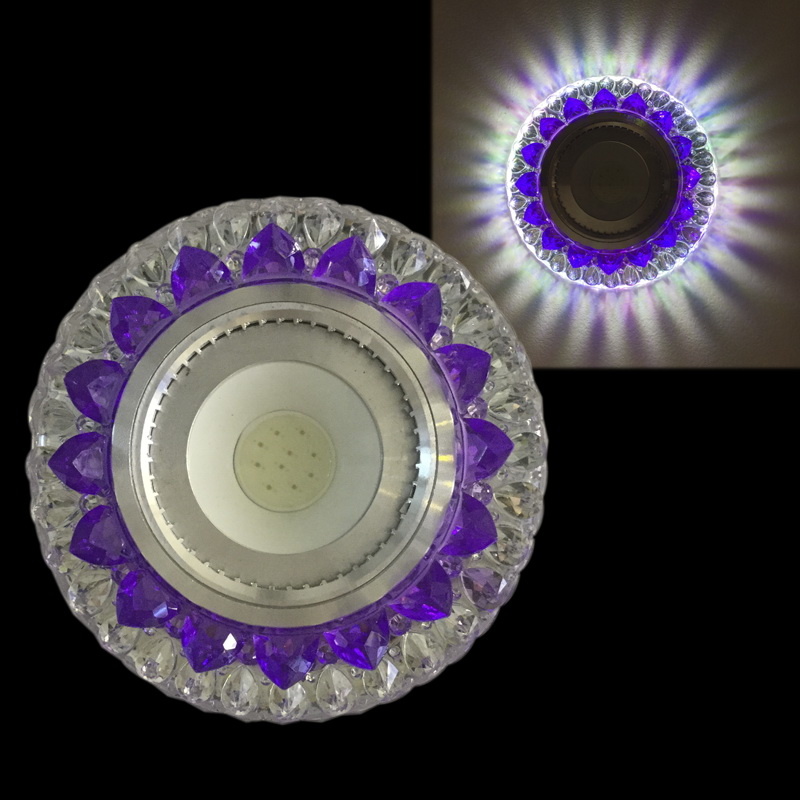 Встраиваемый светильник Reluce 42205-9.0-001PL MR16+LED3W CL/PP+MIX