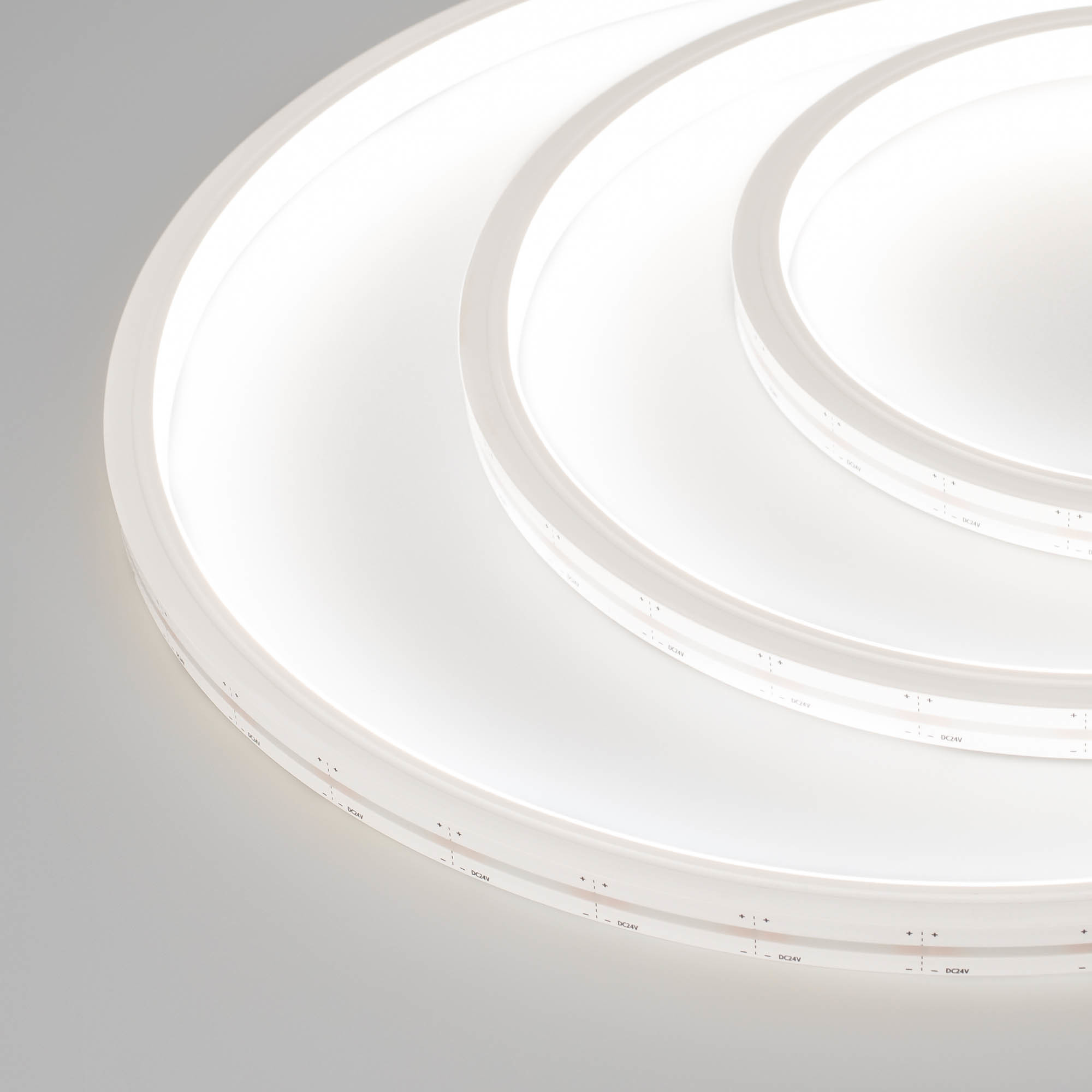 Лента герметичная Arlight MOONLIGHT-TOP-M252-13x12mm 24V White-MIX (12 W/m, IP67, 2216, 5m, Wire x1) 038605