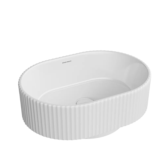 Kerama Marazzi ArtBasin Sabbia Раковина накладная 50.5х36.6см., без отв., цвет: белый глянцевая