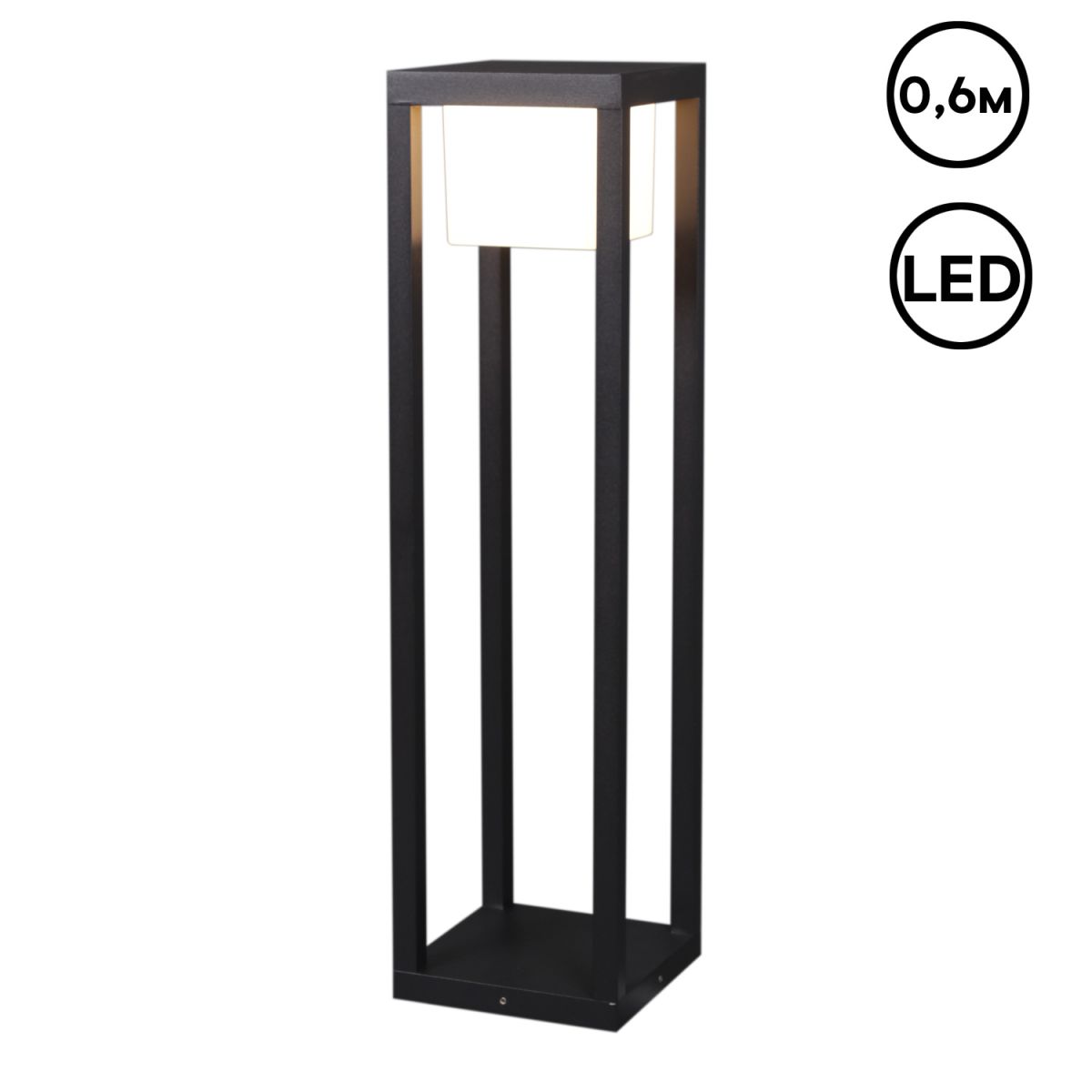 Ландшафтный светильник Reluce 09978-0.7-001JH 0,6M LED12W BK