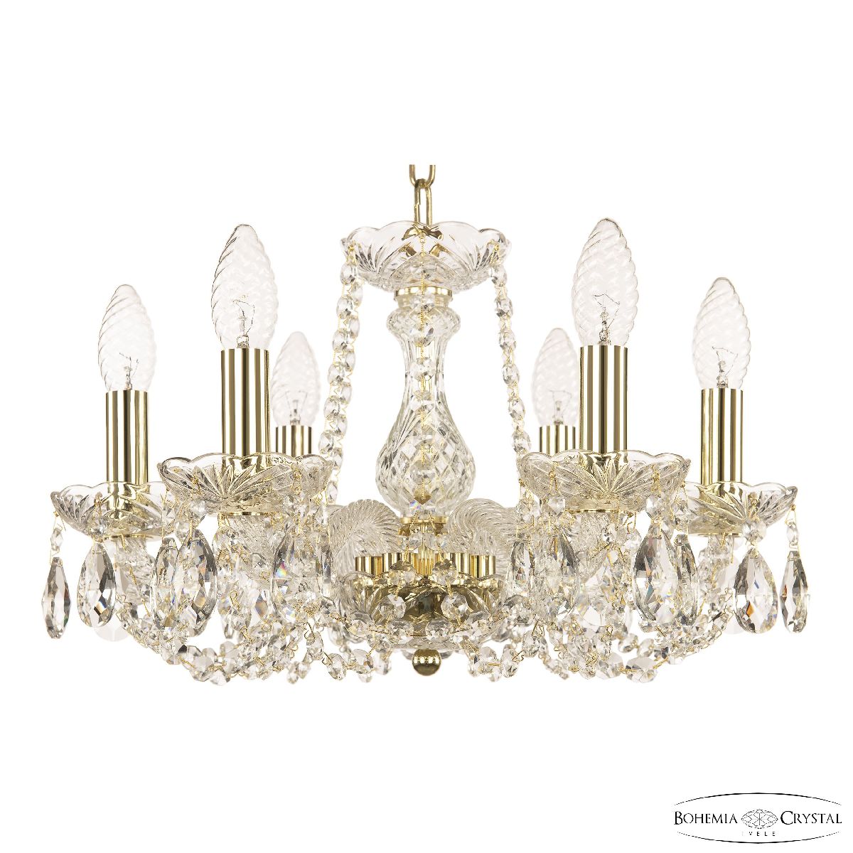 Подвесная люстра Bohemia Ivele Crystal 119/6/141 G