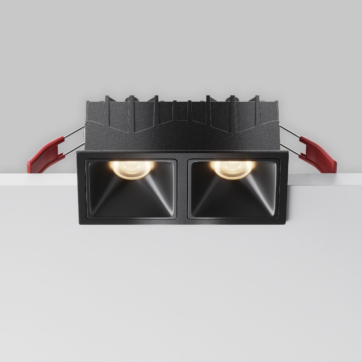 Встраиваемый светильник Maytoni Alfa Led Downlight DL043-02-10W3K-SQ-B-1