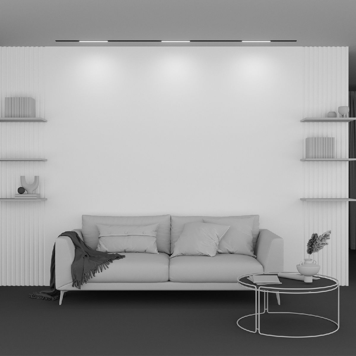 Трековый магнитный светильник Maytoni Basis TR030-2-12W2.7K-B