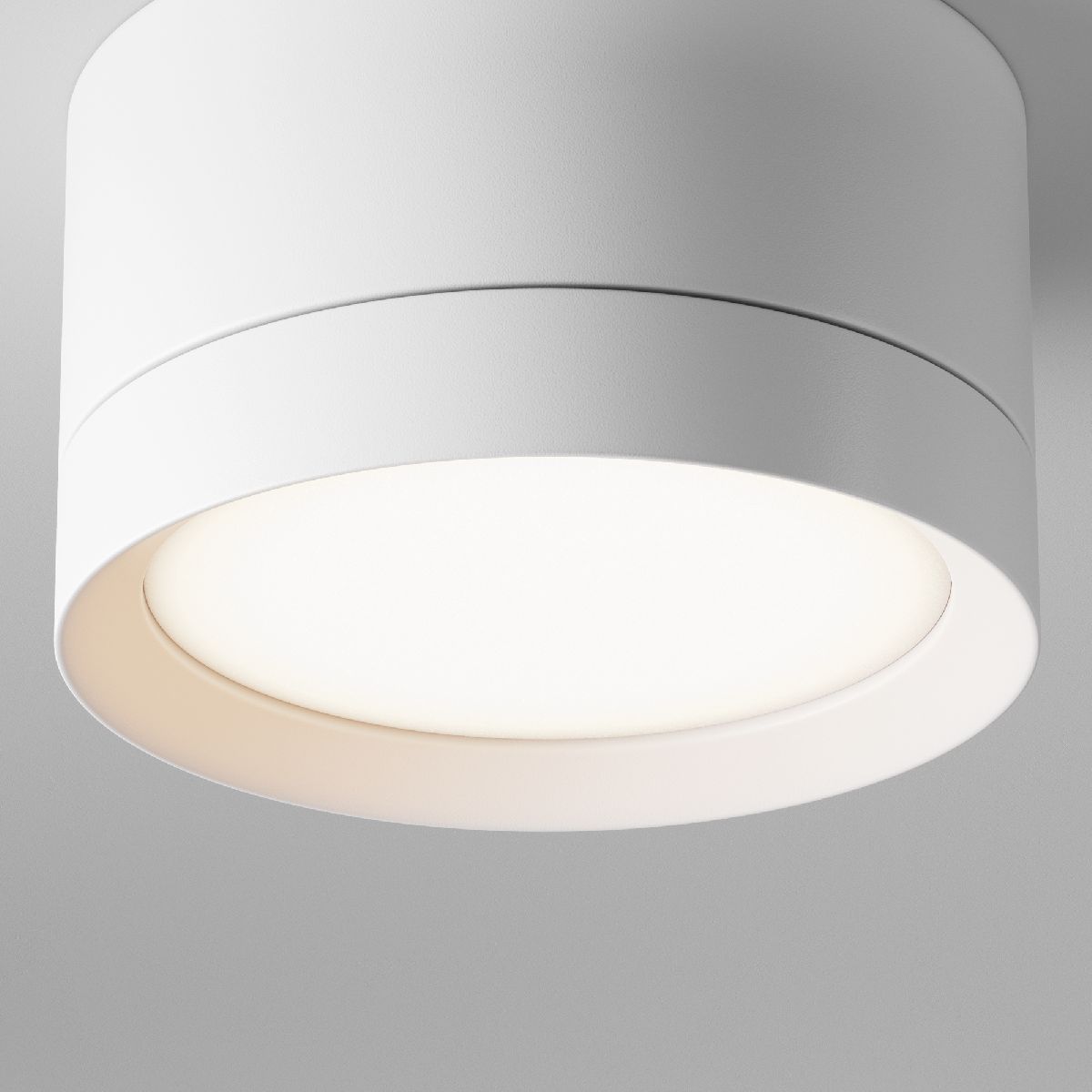 Потолочный светильник Maytoni Technical Hoop C086CL-GX53-SRD-W