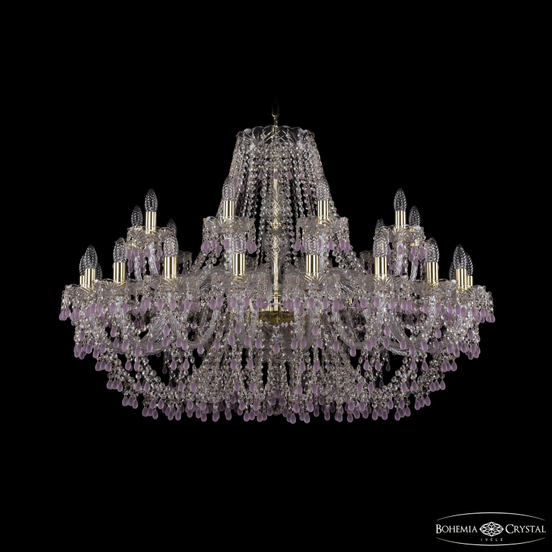 Подвесная люстра Bohemia Ivele Crystal 1410/20+10/400 G V7010