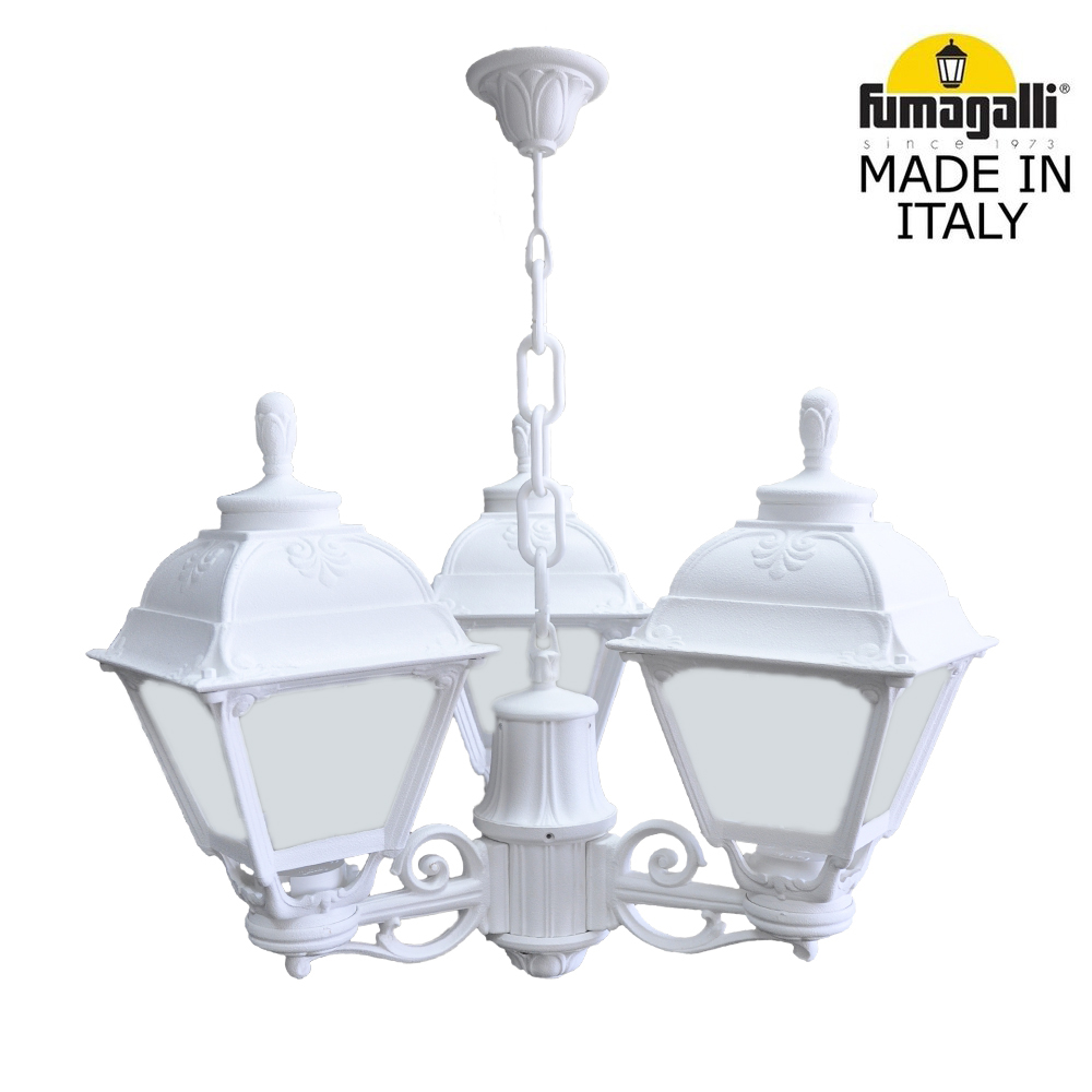 Уличный подвесной светильник Fumagalli SICHEM/CEFA 3L U23.120.S30.WYE27