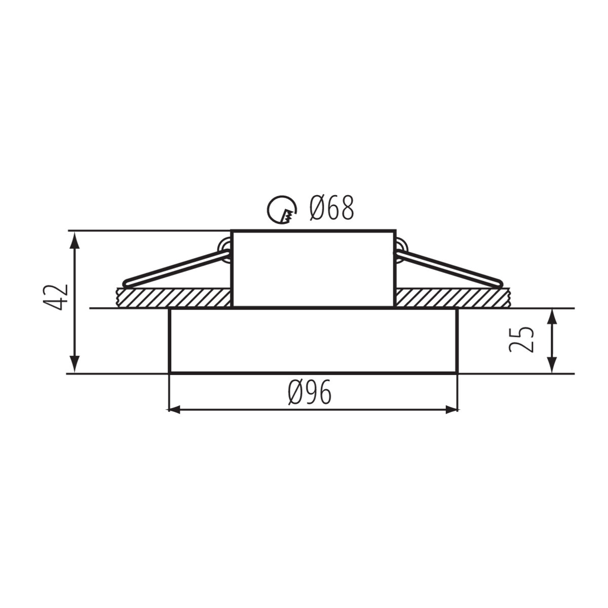 Декоративное кольцо Kanlux Eliceo 35289