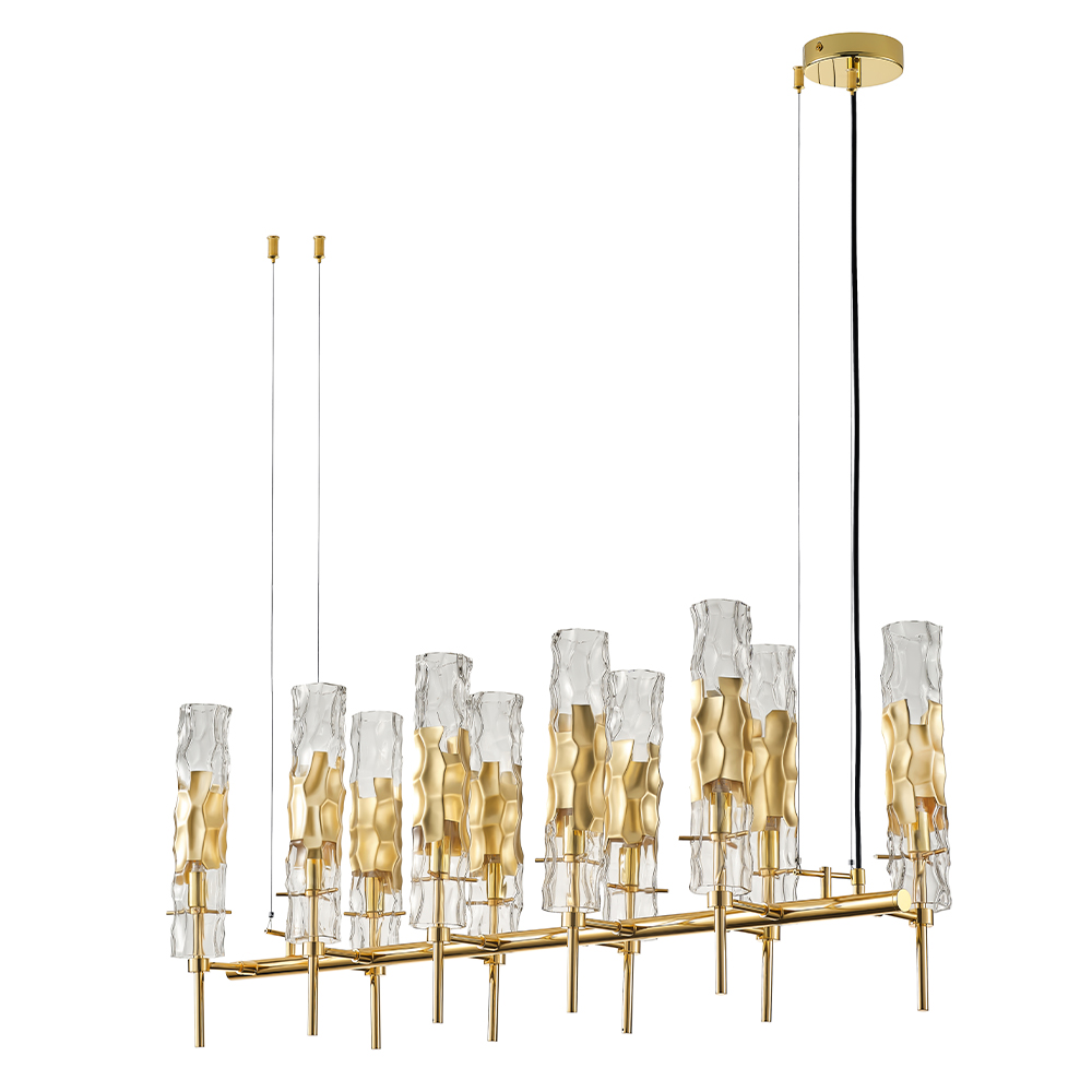 Подвесная люстра Crystal Lux PRIMAVERA SP10 GOLD