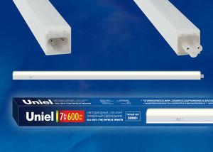 Мебельный светодиодный светильник (UL-00003038) Uniel ULI-F42-7,5W/RGB/RC/DIM Sensor IP20 Silver