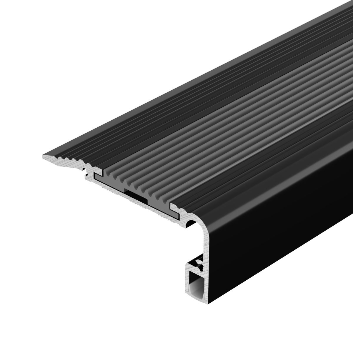 Профиль Arlight STAIR-W60-2000 ANOD BLACK (Алюминий) 060867