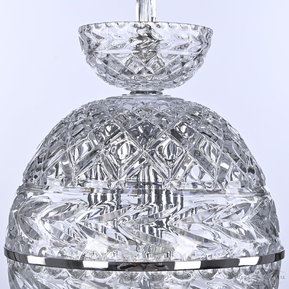 Подвесной светильник Bohemia Ivele Crystal 5480/20 Ni Clear/M-1F