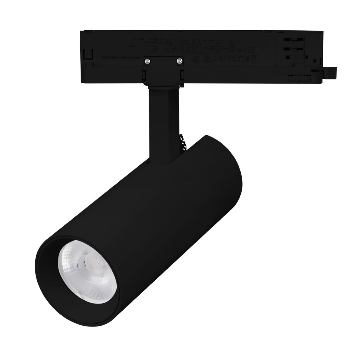 Трековый однофазный светильник Arlight LGD-GERA-2TR-R55-10W Warm3000 (BK, 24 deg, 230V) 055057
