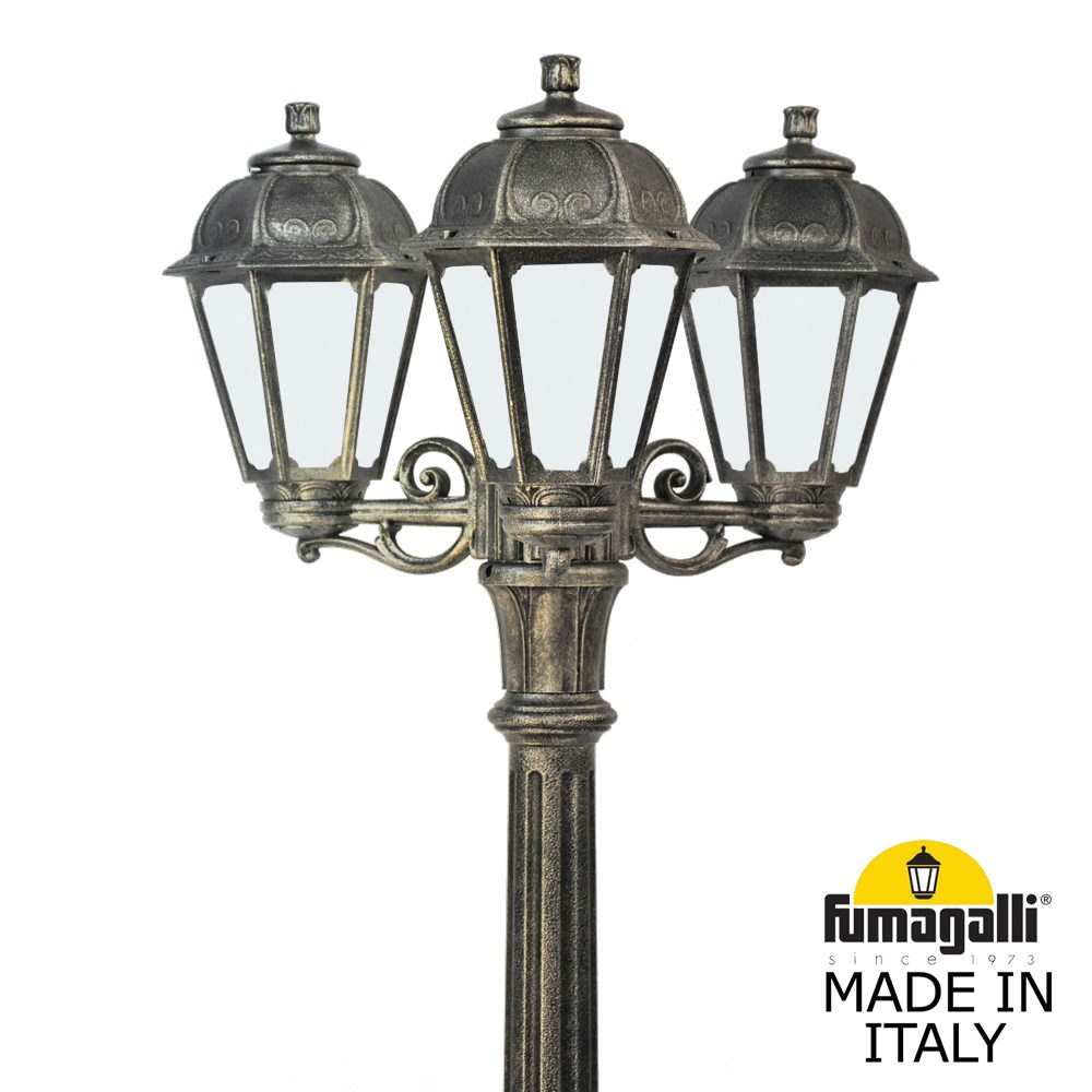 Садово-парковый светильник Fumagalli GIGI BISSO/SABA 3L K22.156.S30.BYE27