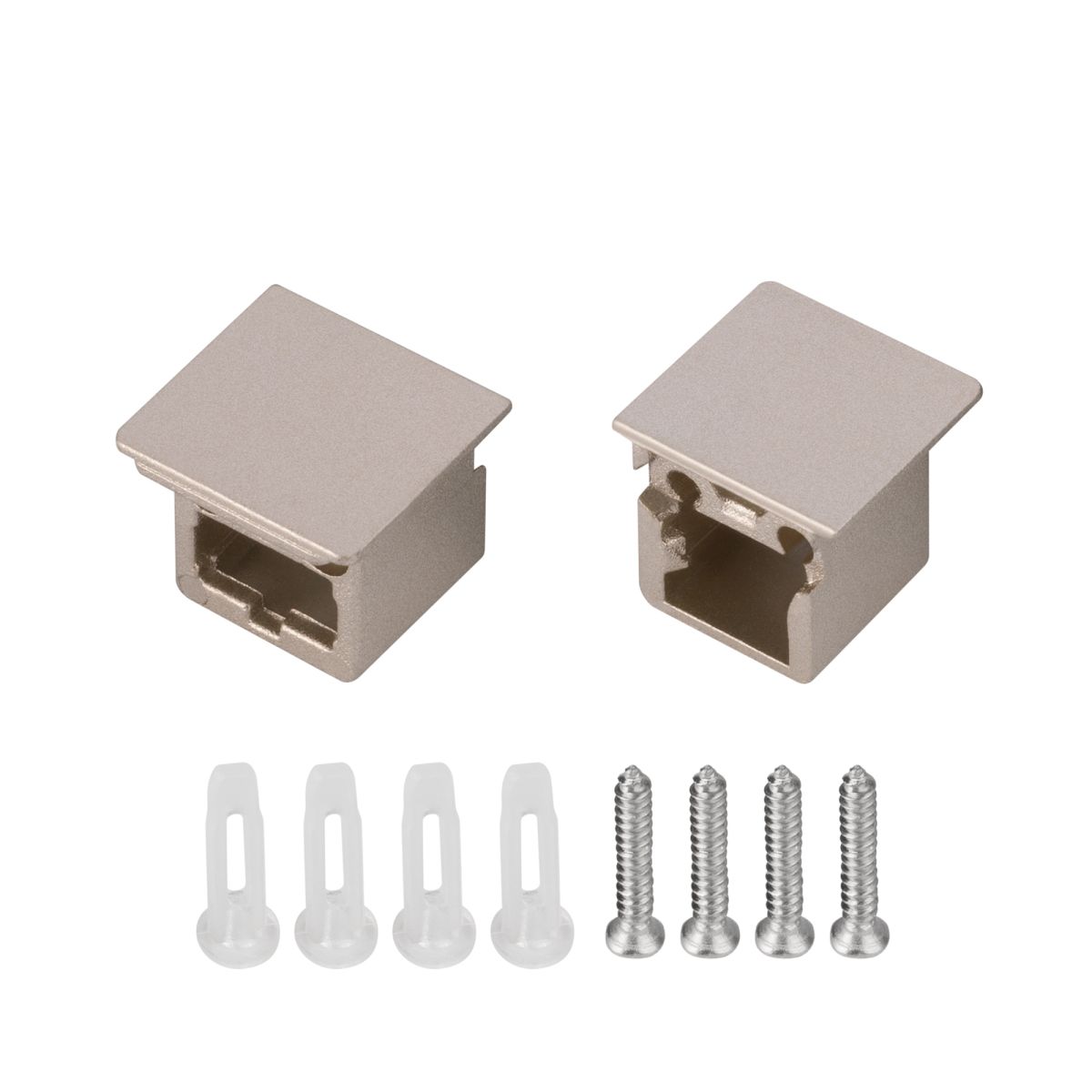 Заглушка Arlight SL-MINI-3-H10-F12 CHAMPAGNE GOLD (Пластик) 059037