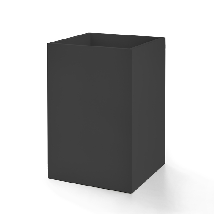 3SC Bemood Black Урна 20хh29,5х20 см, цвет: черный