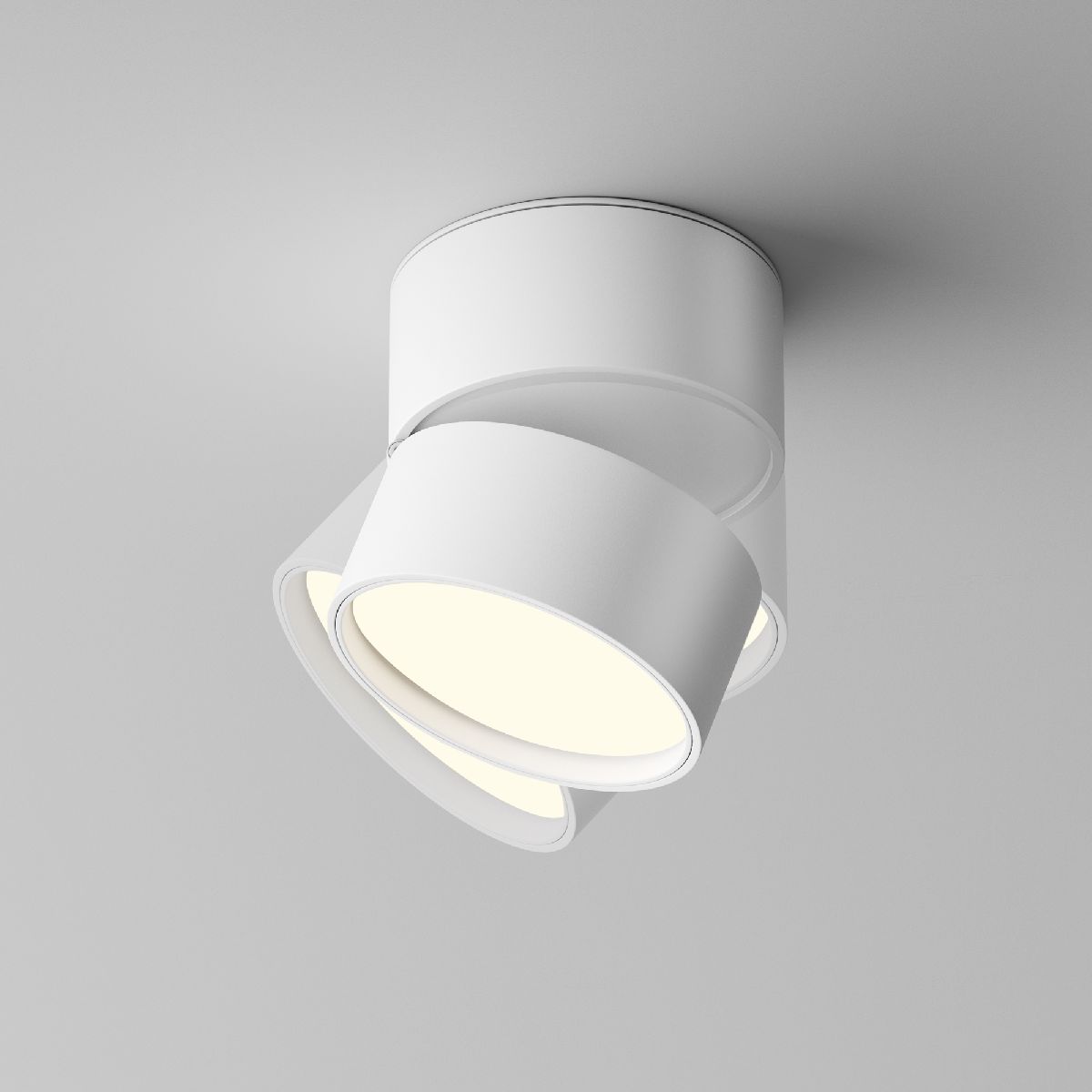 Накладной спот Maytoni Onda C024CL-12W4K-W-1