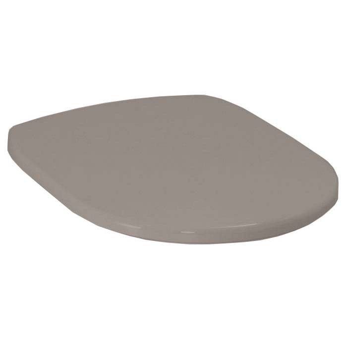 Artceram Azuley Крышка с сиденьем для унитаза, механизм soft-close, цвет: tortora/хром