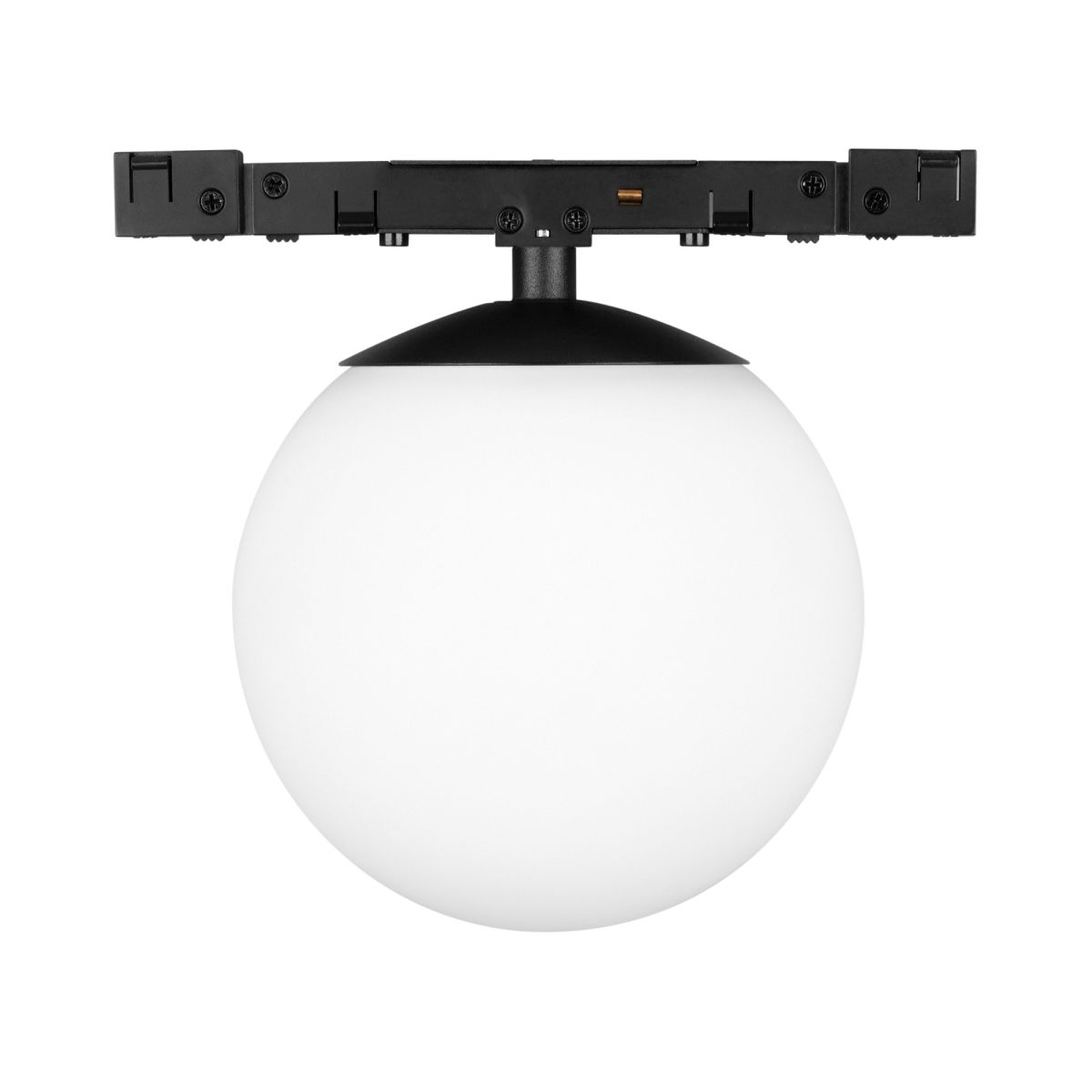 Трековый магнитный светильник Arlight MAG-MICROCOSM-SFERO-R80-7W Day4000 (BK, 230 deg, 24V) (IP20 Металл) 051783