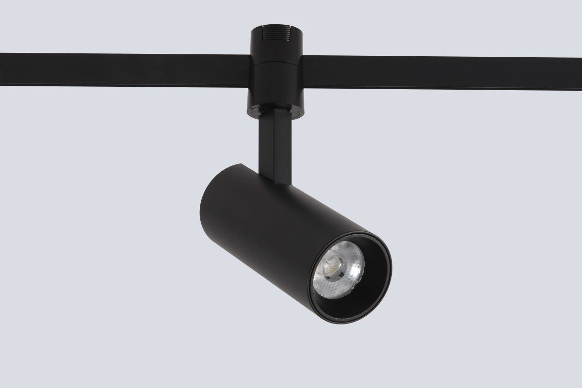 Трековый светильник для гибкой магнитной системы Crystal Lux Trace 48V CLT 0.37 003 9W BL SMART